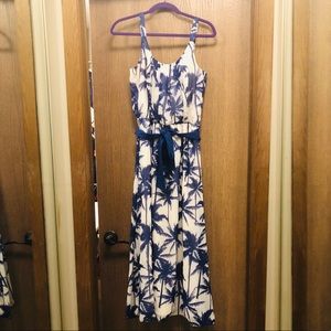 Eliza J Palm Tree Maxi Dress